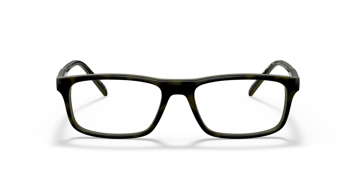 Arnette AN7194 Dark Voyager Eyeglasses Frame in 2705 Havana Green, front view