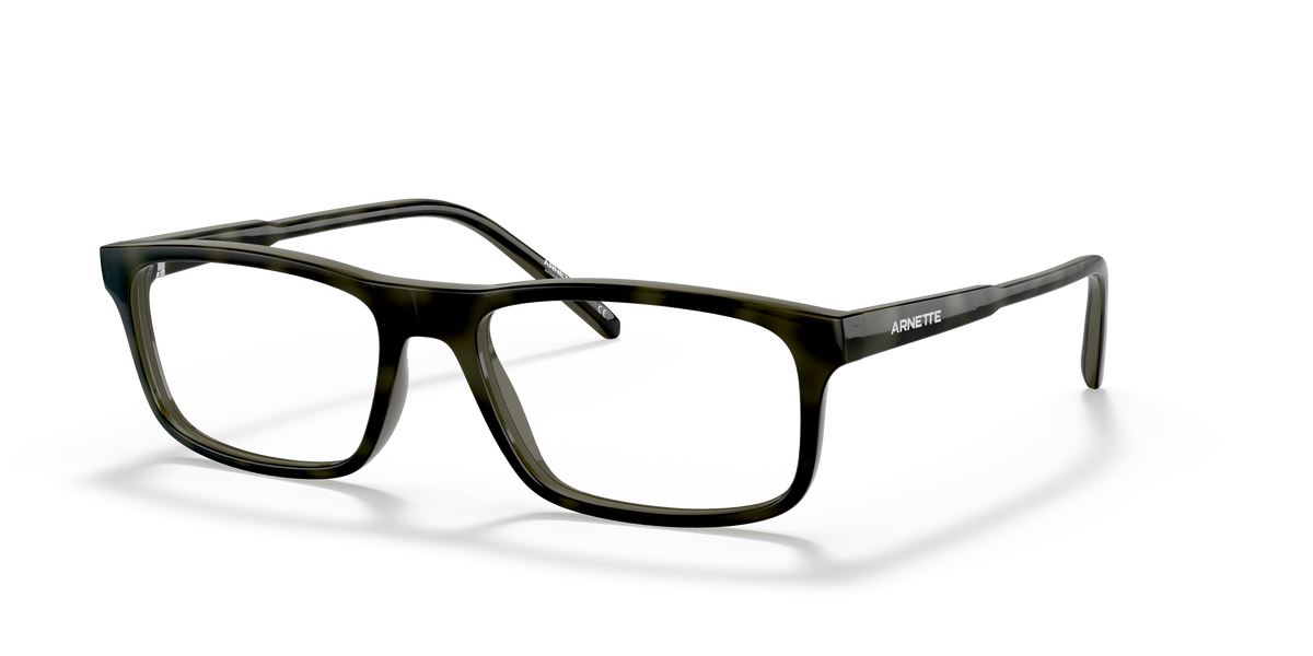 Arnette AN7194 Dark Voyager Eyeglasses Frame in 2705 Havana Green