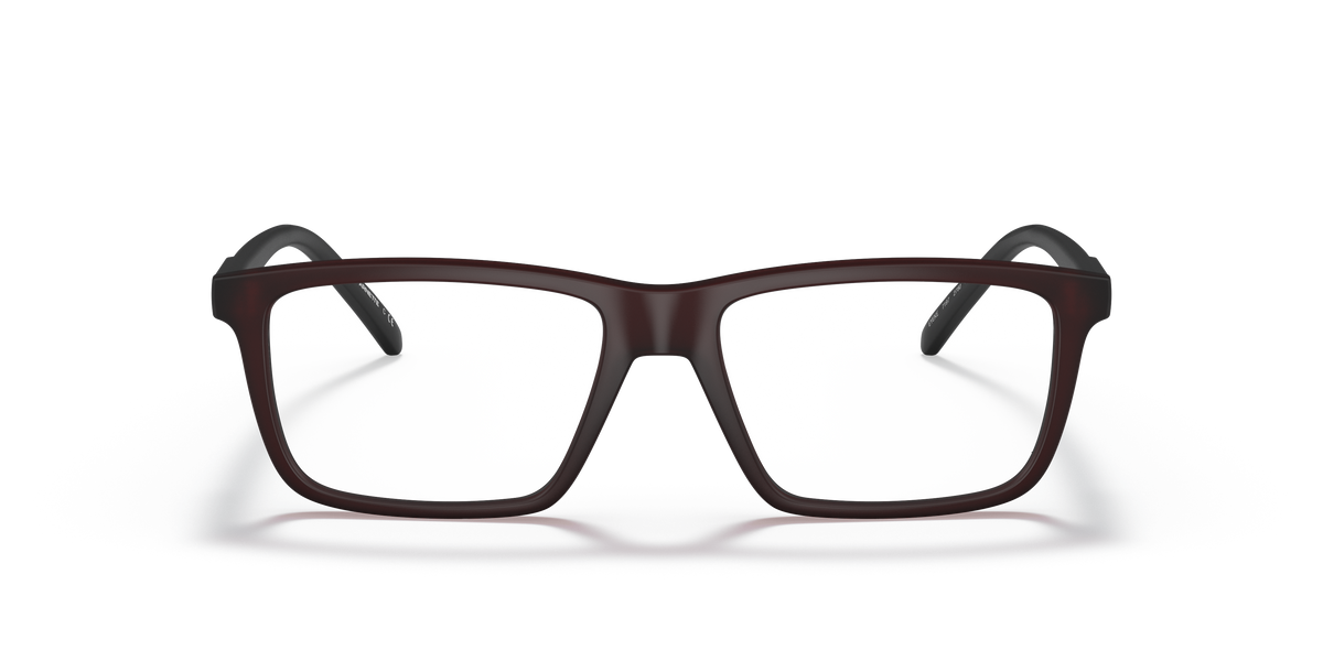 Arnette AN7197 Eyeke Eyeglasses Frame in 2780 Matte Transparent Red, front view