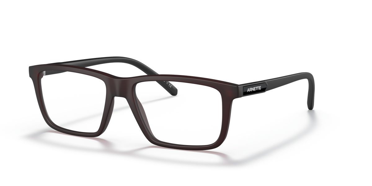 Arnette AN7197 Eyeke Eyeglasses Frame in 2780 Matte Transparent Red