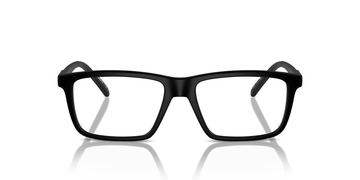 Arnette AN7197 Eyeke Eyeglasses Frame in 2900 Matte Recycled Black, front view
