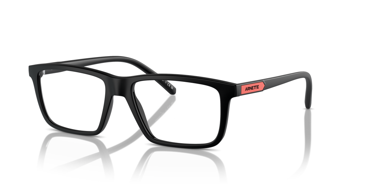 Arnette AN7197 Eyeke Eyeglasses Frame in 2900 Matte Recycled Black