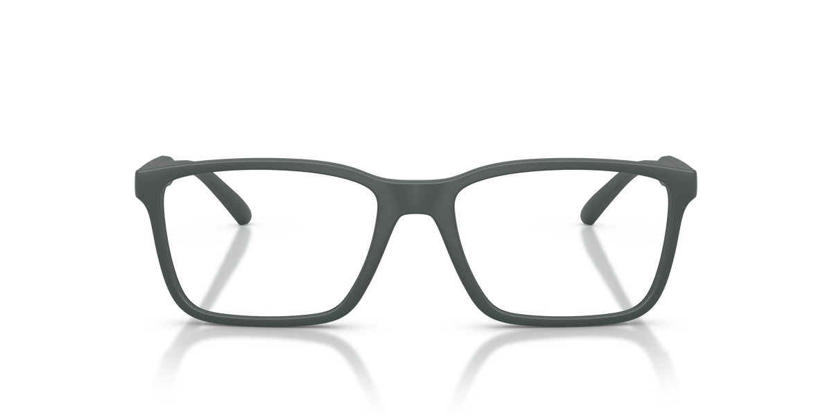 Arnette AN7208 Nakki Eyeglasses Frame in 2841 Matte Dark Grey, front view