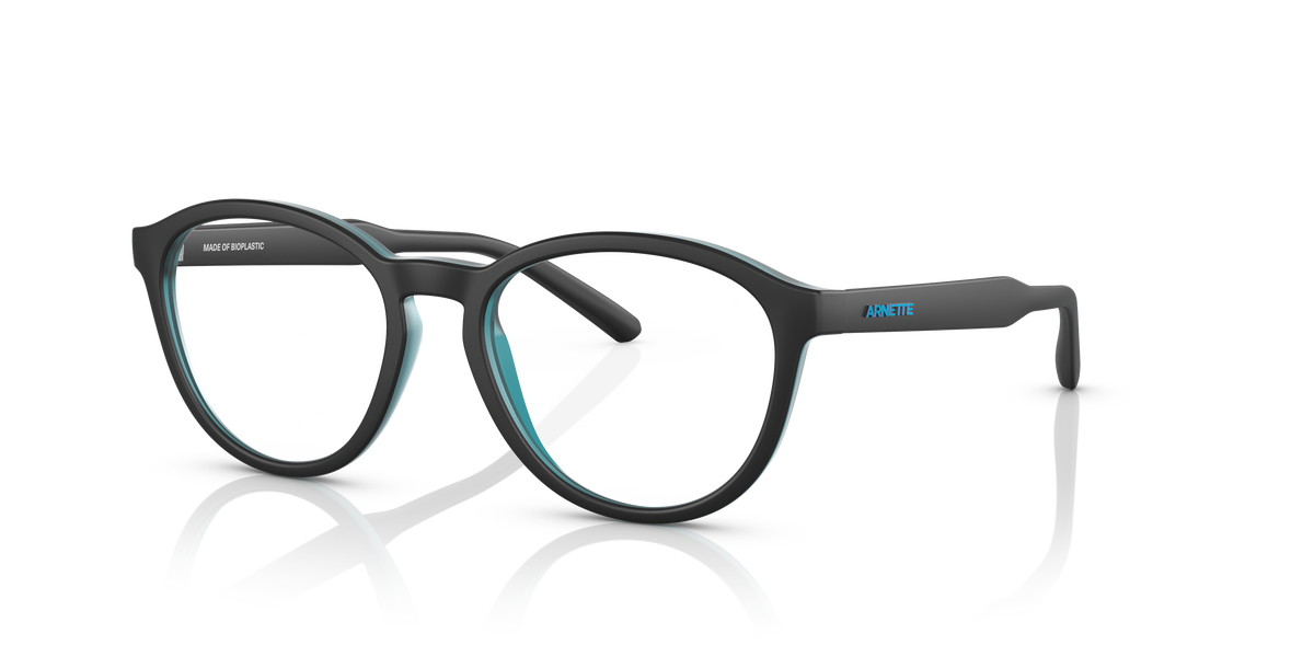 Arnette AN7218 Ogopogo Kids' Eyeglasses Frame in 2830 Matte Top Black On Cyano