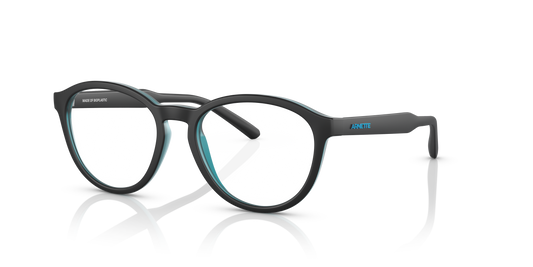 Arnette AN7218 Ogopogo Kids' Eyeglasses Frame in 2830 Matte Top Black On Cyano