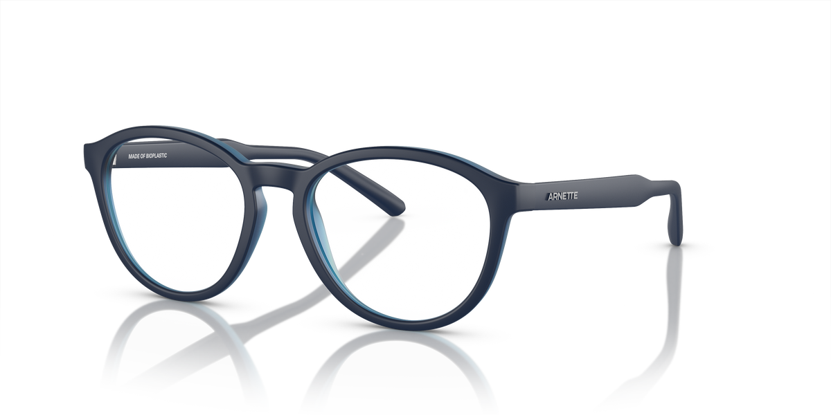 Arnette AN7218 Ogopogo Kids' Eyeglasses Frame in 2911 Matte Blue/Transp Petrol