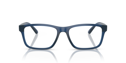 Arnette AN7231 Fakie Eyeglasses Frame in 2873 Transparent Blue, front view