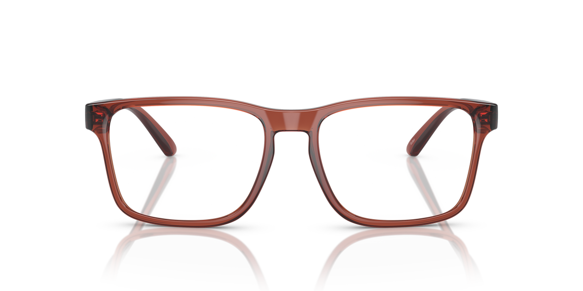 Arnette AN7232 Elbo Eyeglasses Frame in 2875 Transparent Red, front view
