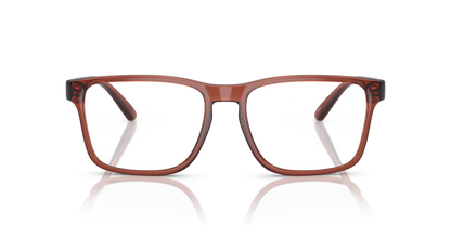 Arnette AN7232 Elbo Eyeglasses Frame in 2875 Transparent Red, front view