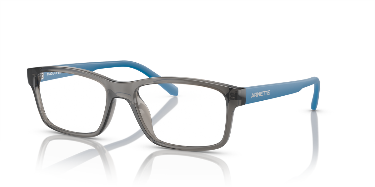 Arnette AN7237U A-Volution Eyeglasses Frame in 2590 Shiny Transparent Grey
