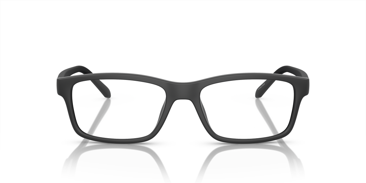Arnette AN7237U A-Volution Eyeglasses Frame in 2758 Matte Black, front view