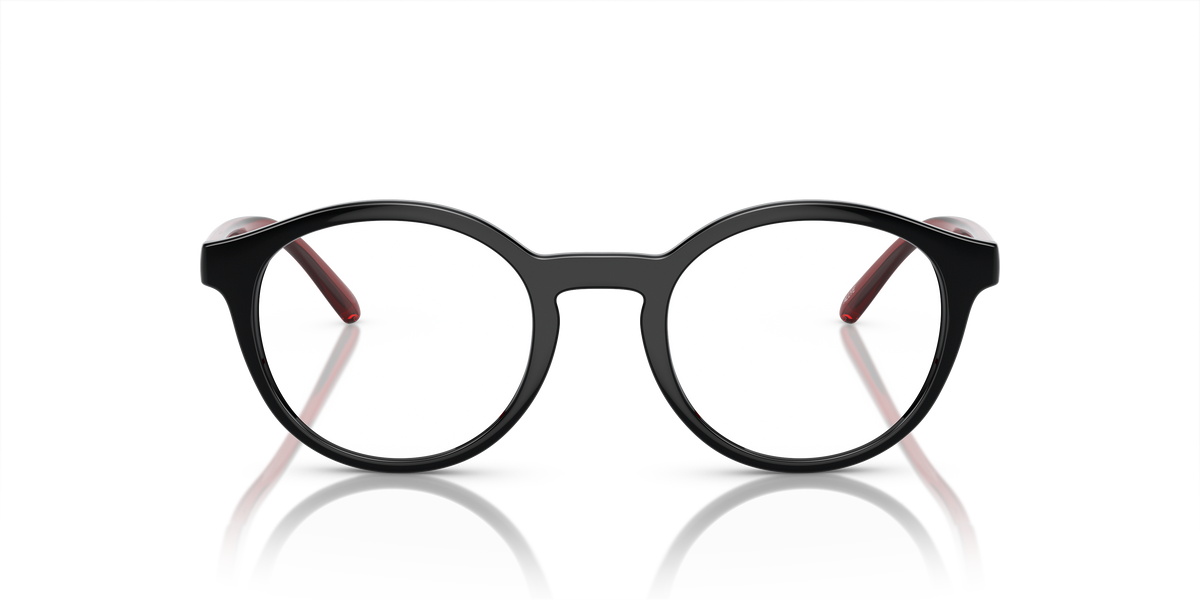 Arnette AN7242 Allye Eyeglasses Frame in 2753 Black, front view