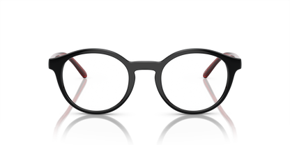 Arnette AN7242 Allye Eyeglasses Frame in 2753 Black, front view