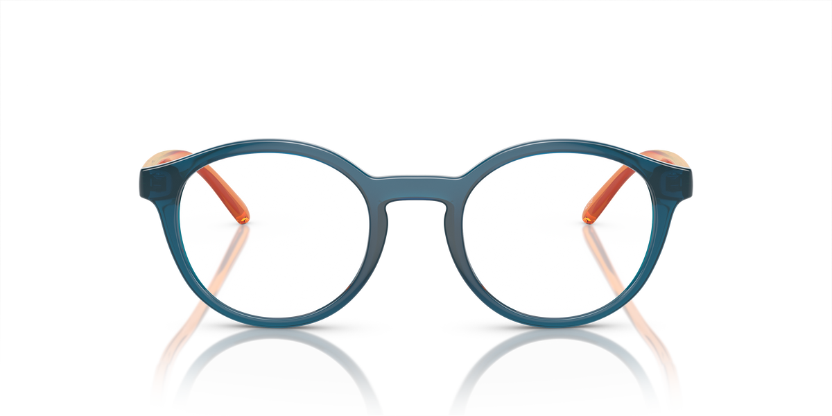 Arnette AN7242 Allye Eyeglasses Frame in 2901 Transparent Blue, front view