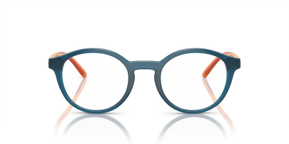 Arnette AN7242 Allye Eyeglasses Frame in 2901 Transparent Blue, front view