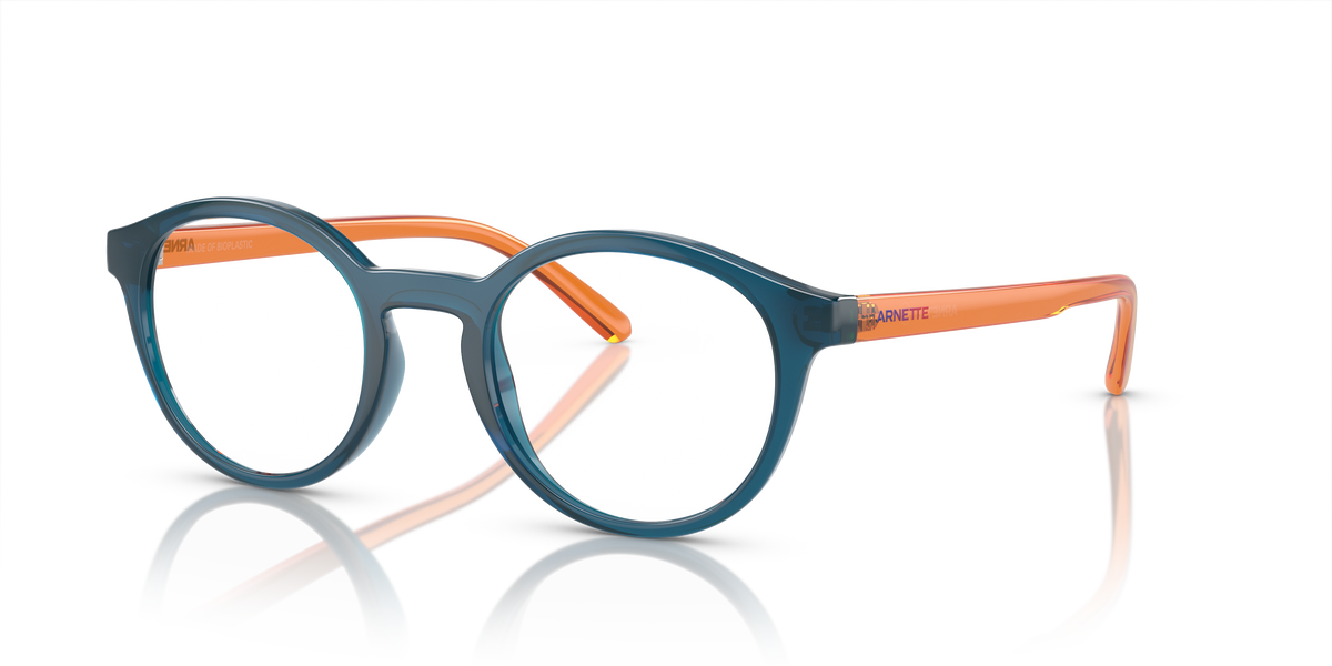 Arnette AN7242 Allye Eyeglasses Frame in 2901 Transparent Blue