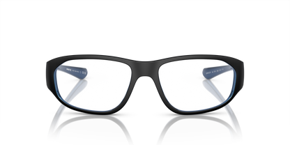 Arnette AN7245 Gamoor Eyeglasses Frame in 2923 Matte Black/Allumina Blue, front view