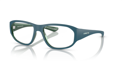 Arnette AN7245 Gamoor Eyeglasses Frame in 2926 Matte Blue/Alumina Emerald