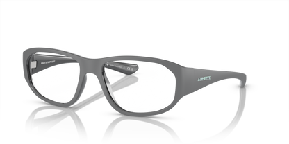 Arnette AN7245 Gamoor Eyeglasses Frame in 2928 Matte Grey/Allumina Silver