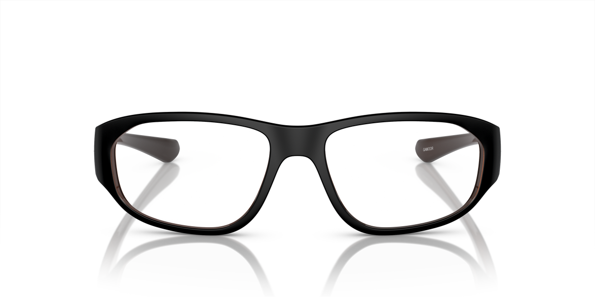 Arnette AN7245 Gamoor Eyeglasses Frame in 2929 Matte Black/Alumina Bronze, front view