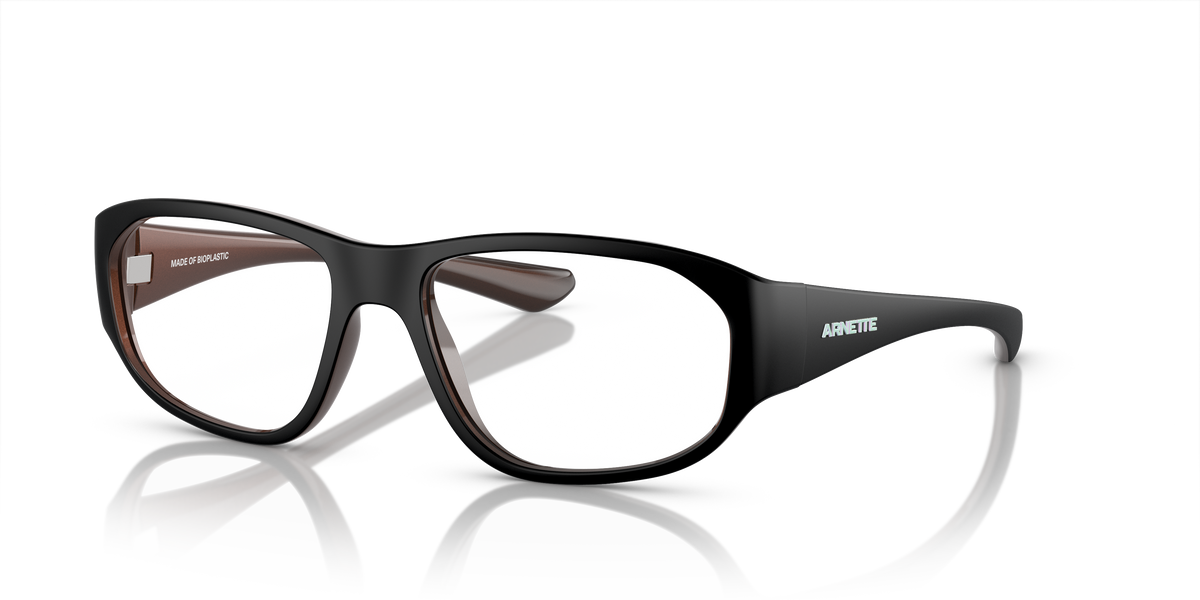 Arnette AN7245 Gamoor Eyeglasses Frame in 2929 Matte Black/Alumina Bronze