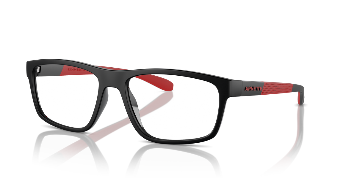 Arnette AN7246U Laflor Eyeglasses Frame in 2753 Black Matte/Shiny