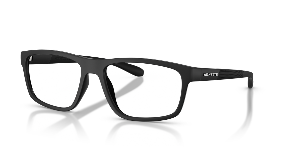 Arnette AN7246U Laflor Eyeglasses Frame in 2758 Black Matte/Shiny