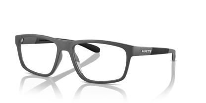 Arnette AN7246U Laflor Eyeglasses Frame in 2870 Medium Grey Matte/Shiny