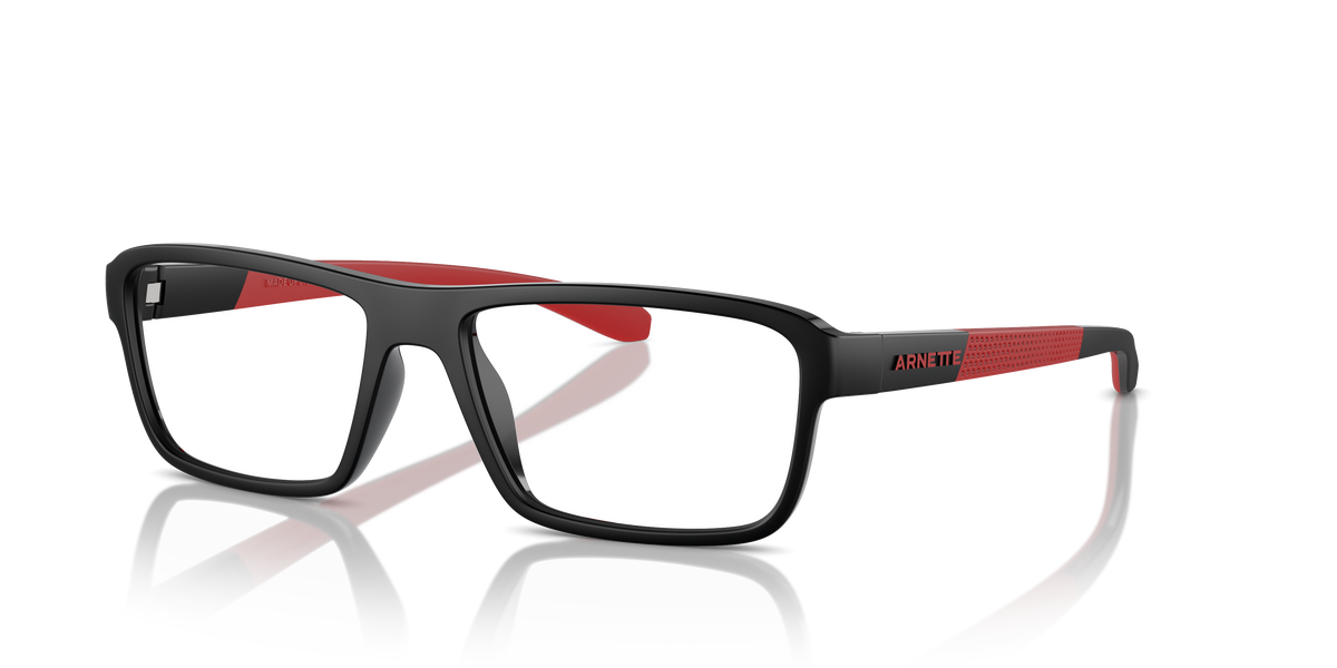 Arnette AN7247U Sandea Eyeglasses Frame in 2753 Black Matte/Shiny
