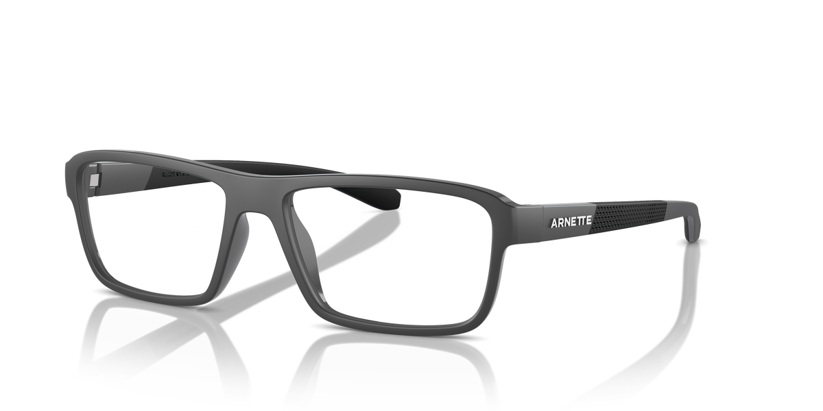 Arnette AN7247U Sandea Eyeglasses Frame in 2870 Medium Grey Matte/Shiny