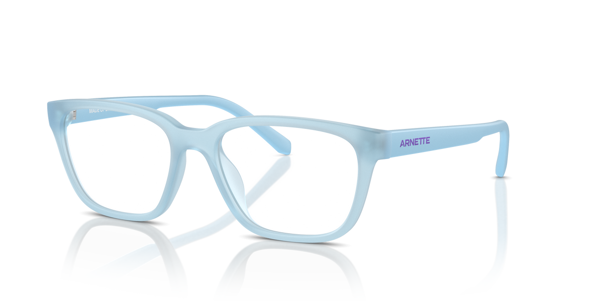 Arnette AN7250U Pheobe Eyeglasses Frame in 2940 Frosted Light Blue