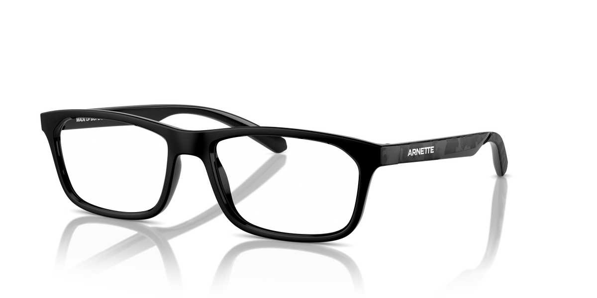 Arnette AN7252 Kamaya Eyeglasses Frame in 2900 Recycled Black