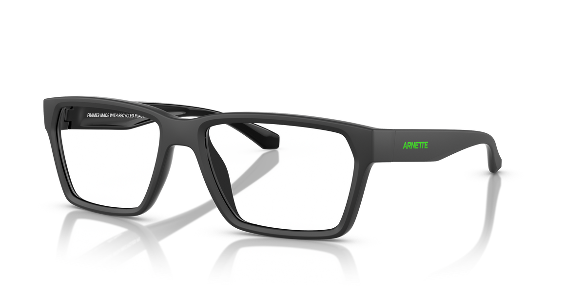 Arnette AN7257U Pinz Eyeglasses Frame in 2900 Black Top Matt/Shiny