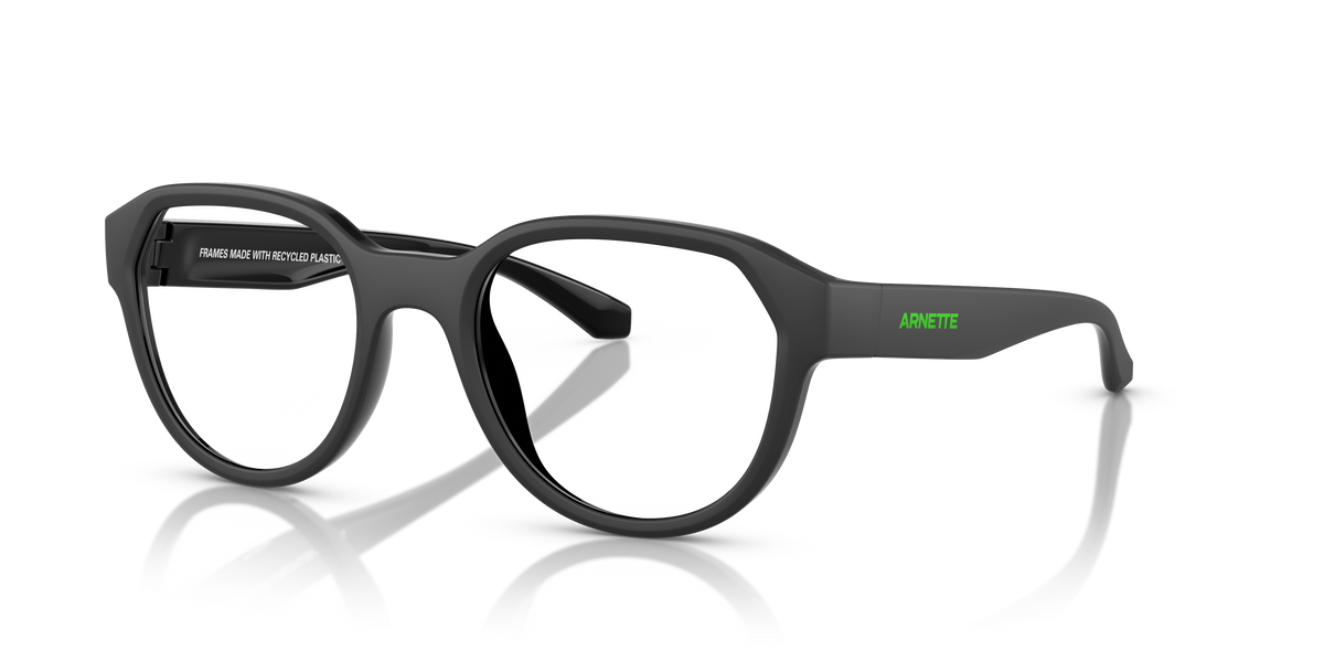 Arnette AN7258U Hiatus Eyeglasses Frame in 2900 Black Matt Top/Shiny