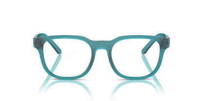 Arnette AN7260U Fly By Eyeglasses Frame in 2968 Matte Transparent Blue, front view