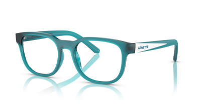 Arnette AN7260U Fly By Eyeglasses Frame in 2968 Matte Transparent Blue