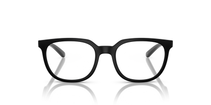 Arnette AN7263 Lines Kids' Eyeglasses Frame in 2900 Black Matte/Shiny, front view