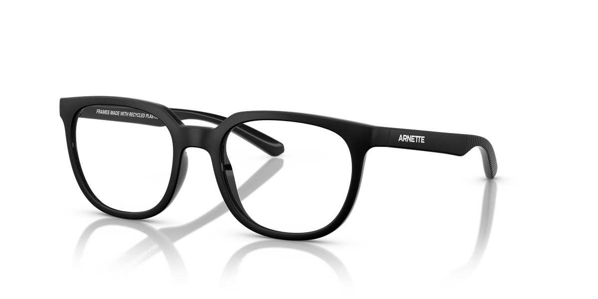 Arnette AN7263 Lines Kids' Eyeglasses Frame in 2900 Black Matte/Shiny