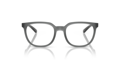 Arnette AN7263 Lines Kids' Eyeglasses Frame in 2967 Transparent Grey Matt/Shiny, front view
