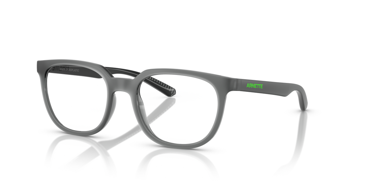Arnette AN7263 Lines Kids' Eyeglasses Frame in 2967 Transparent Grey Matt/Shiny