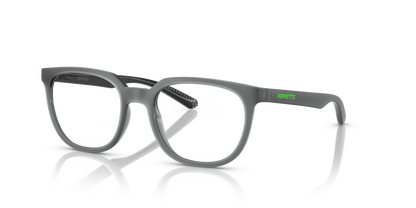 Arnette AN7263 Lines Kids' Eyeglasses Frame in 2967 Transparent Grey Matt/Shiny
