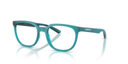 Arnette AN7263 Lines Kids' Eyeglasses Frame in 2968 Transparent Blue Matt/Shiny