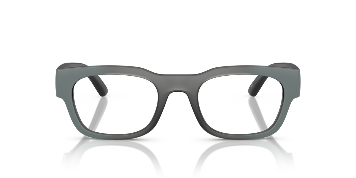 Arnette AN7264 Imby Eyeglasses Frame in 2978 Transparent Matt Grey Gradient, front view