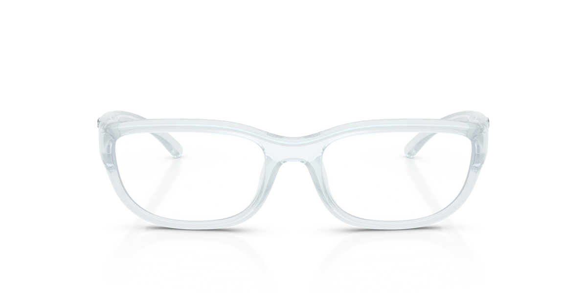 Arnette AN7267U Loophole Eyeglasses Frame in 2989 Transparent Ice, front view