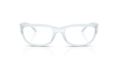 Arnette AN7267U Loophole Eyeglasses Frame in 2989 Transparent Ice, front view
