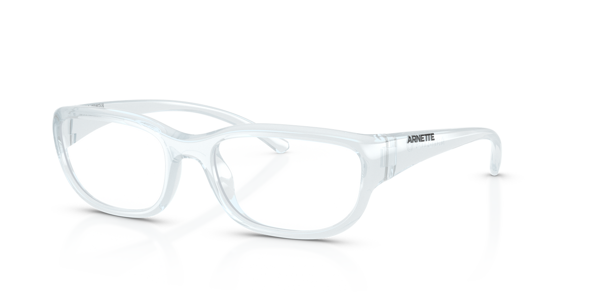 Arnette AN7267U Loophole Eyeglasses Frame in 2989 Transparent Ice