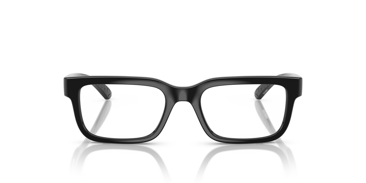 Arnette AN7269 Emboss Kids' Eyeglasses Frame in 2900 Recycled Black, front view