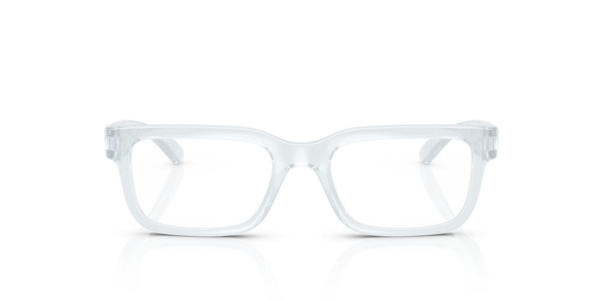 Arnette AN7269 Emboss Kids' Eyeglasses Frame in 2989 Transparent Ice, front view