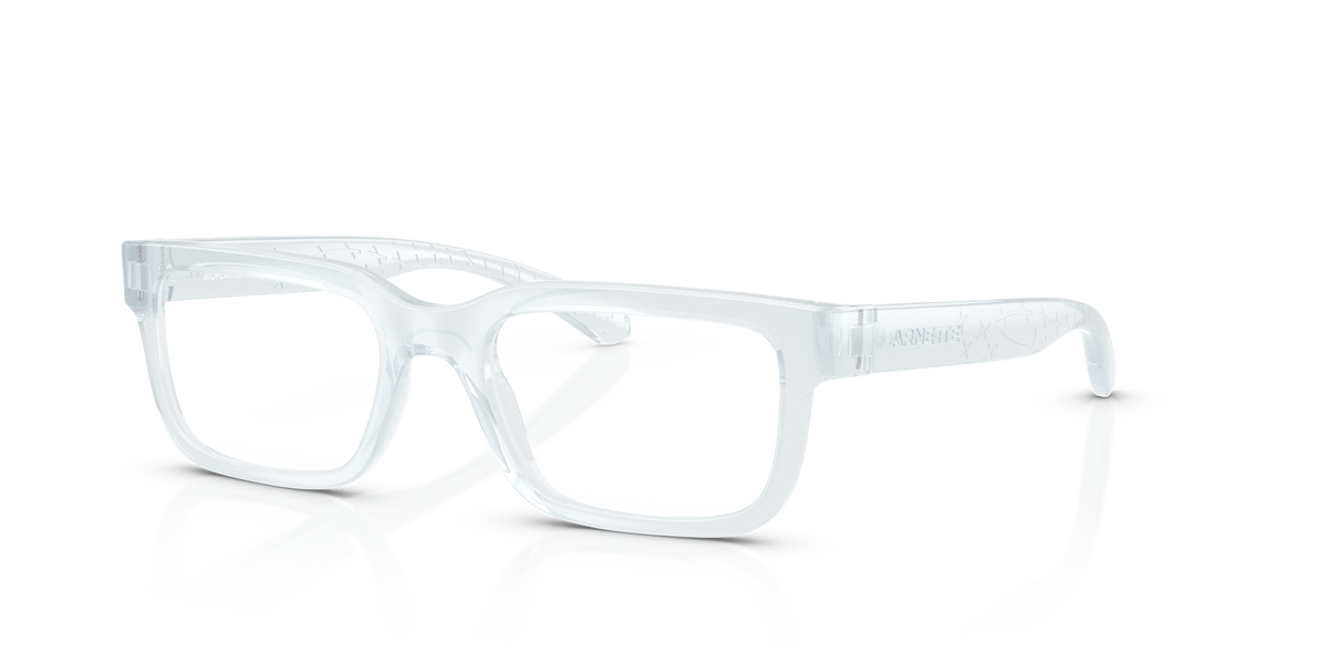 Arnette AN7269 Emboss Kids' Eyeglasses Frame in 2989 Transparent Ice