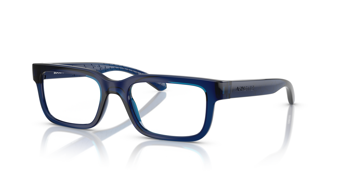 Arnette AN7269 Emboss Kids' Eyeglasses Frame in 2990 Transparent Blue